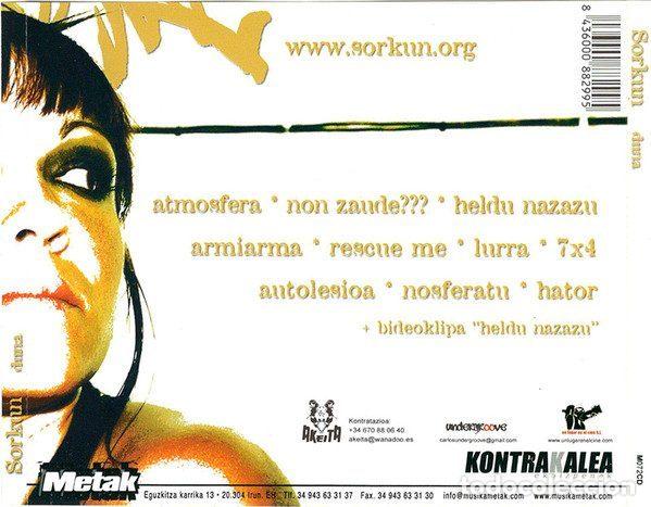 CDs de m&uacute;sica: Sorkun &ndash; Duna (CD, Metak M072CD) - Foto 2