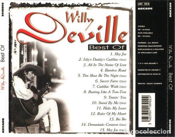 CDs de m&uacute;sica: Willy Deville &ndash; Best Of (CD, Arcade 3018902) - Foto 2