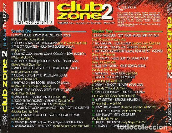 CDs de m&uacute;sica: Various &ndash; Club Zone 2 (CD, Telstar TCD 2787) - Foto 8