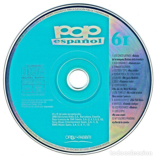 CDs de m&uacute;sica: Various &ndash; Pop Espa&ntilde;ol 61 (CD, Orbis POP-47) - Foto 4