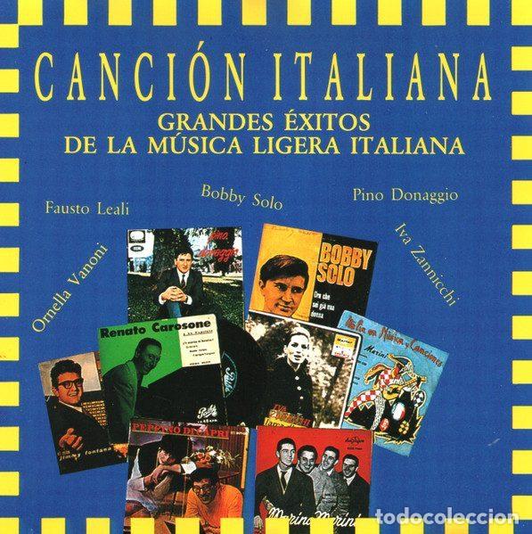 Music CDs: Various &ndash; Canci&oacute;n Italiana - Grandes &Eacute;xitos De La M&uacute;sica Ligera Italiana (CD, Perfil CD 3009)