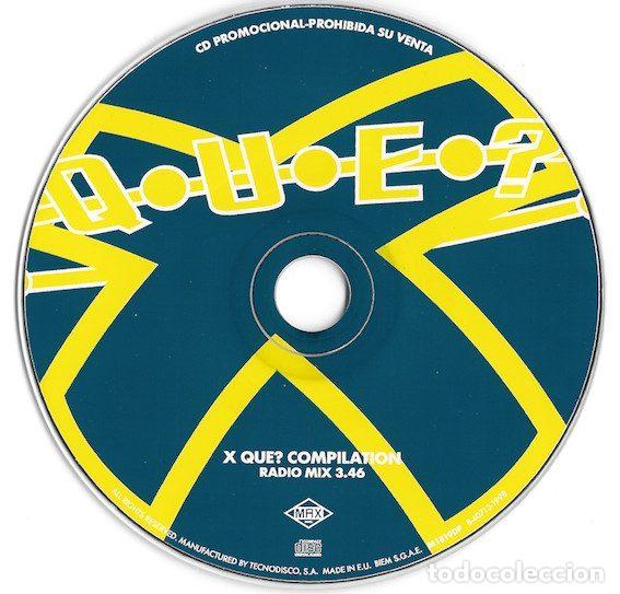 CDs de m&uacute;sica: Various &ndash; X Que? Compilation (CD, Max Music M1819DP) - Foto 2