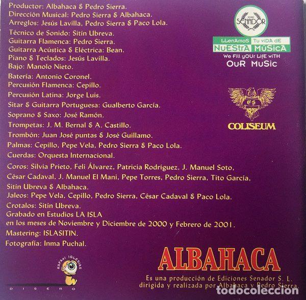 CDs de m&uacute;sica: Albahaca &ndash; Oroz&uacute; (CD, Coliseum CD-02795) - Foto 2