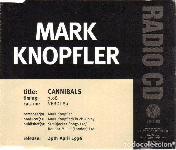 Music CDs: Mark Knopfler &ndash; Cannibals (CD, Vertigo VERDJ 89)