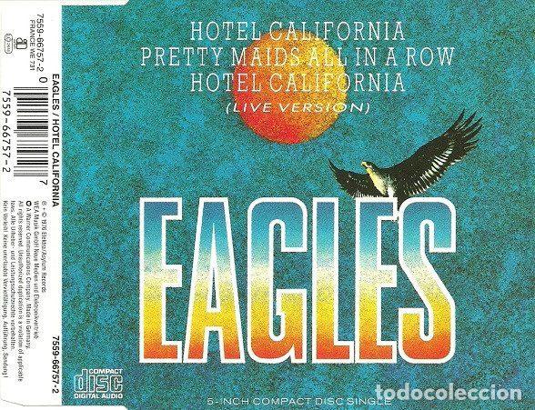CD de M&uacute;sica: Eagles &ndash; Hotel California (CD, WEA 7559-66757-2)