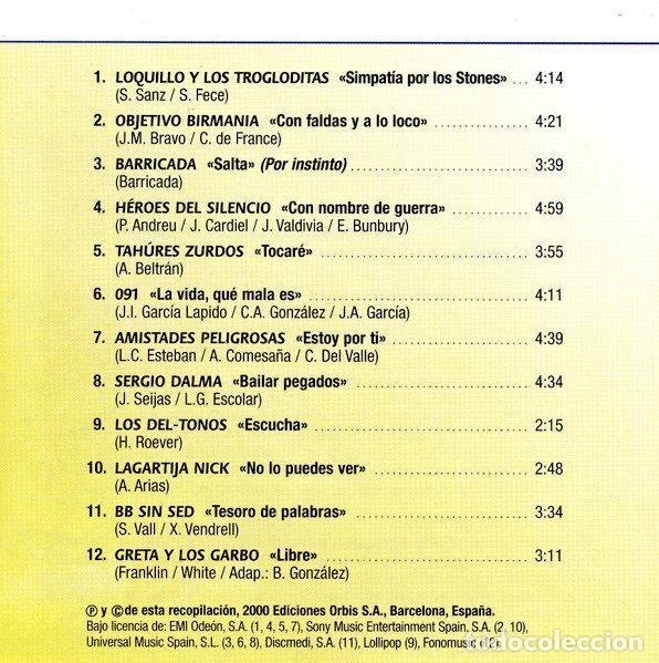 CDs de m&uacute;sica: Various &ndash; Pop Espa&ntilde;ol 91 (CD, Orbis POP-15) - Foto 4