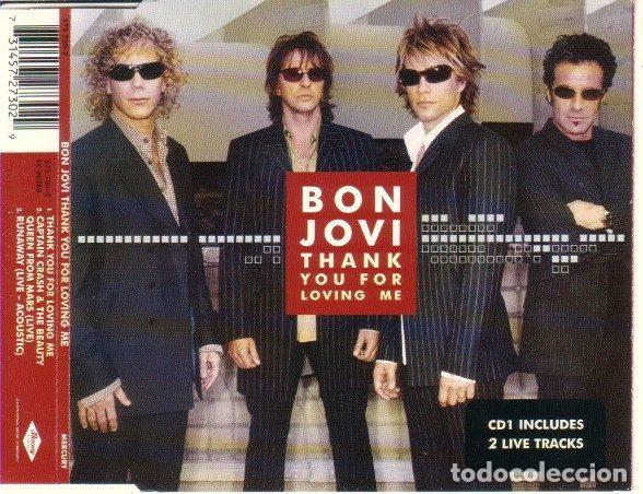 CD de M&uacute;sica: Bon Jovi &ndash; Thank You For Loving Me (CD, Mercury 572 730-2)