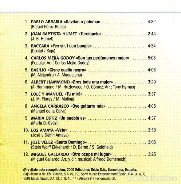 CDs de m&uacute;sica: Various &ndash; Pop Espa&ntilde;ol 77 (Vol.1) (CD, Orbis POP-08) - Foto 2