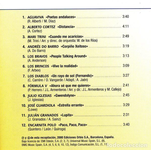 CDs de m&uacute;sica: Various &ndash; Pop Espa&ntilde;ol 70 (Vol.1) (CD, Orbis POP-22) - Foto 2