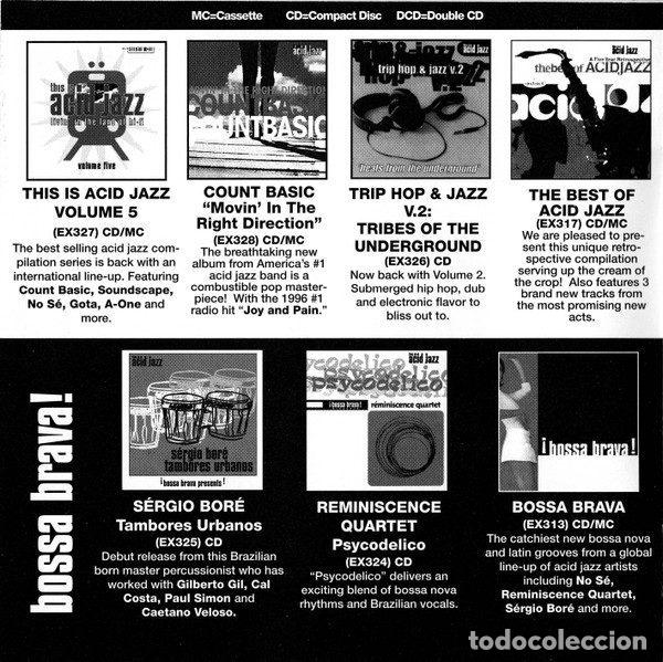 CDs de m&uacute;sica: Various &ndash; &iexcl;Bossa Brava! Volume 2 (CD, Instinct Records EX345-2) - Foto 10