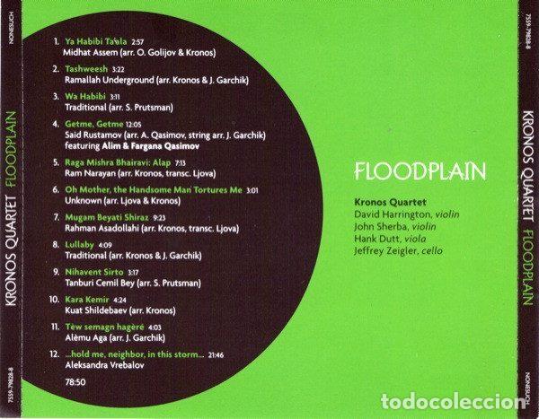 CDs de m&uacute;sica: Kronos Quartet &ndash; Floodplain (CD, Nonesuch PRO 400081) - Foto 4