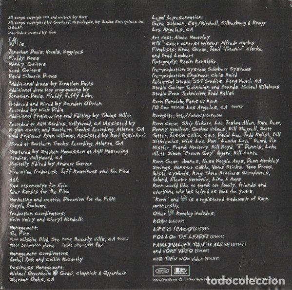 CDs de m&uacute;sica: Korn &ndash; Issues (CD, Epic EPC 496359 9) - Foto 8