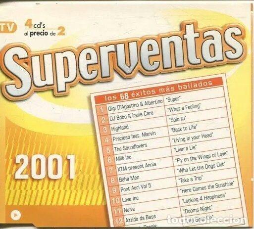Musik-CDs: Various &ndash; Superventas 2001 (CD, Vale Music VLDP 822-6)