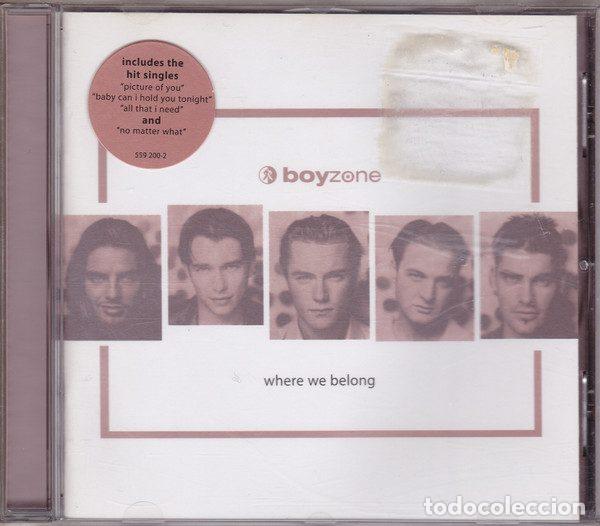 CDs de m&uacute;sica: Boyzone &ndash; Where We Belong (CD, Polydor 559 200-2) - Foto 1