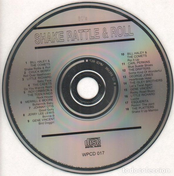 CDs de m&uacute;sica: Various &ndash; 60s Shake Rattle & Roll (CD, Wisepack WPCD 017) - Foto 3