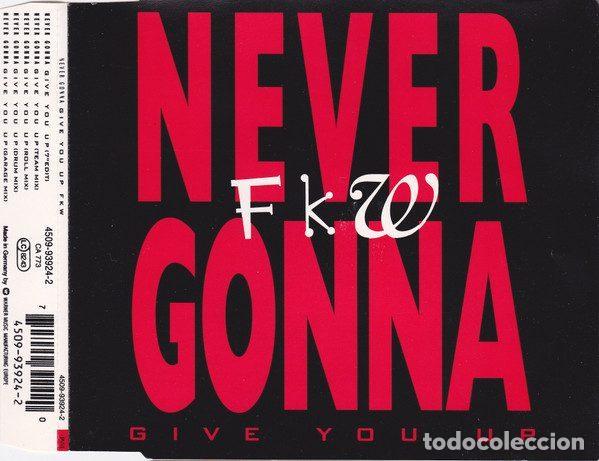 Musik-CDs: FKW &ndash; Never Gonna Give You Up (CD, PWL International 4509-93924-2)