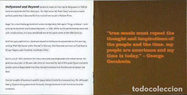 CDs de m&uacute;sica: Various &ndash; G George Gershwin (CD, Disconforme SL DRCD 11269) - Foto 6