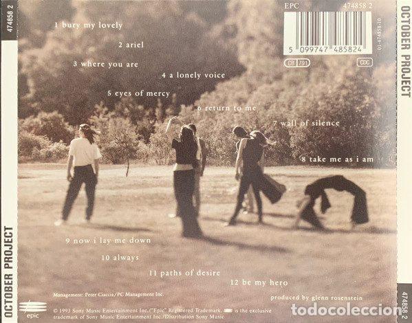 CDs de m&uacute;sica: October Project &ndash; October Project (CD, Epic EPC 474858 2) - Foto 2
