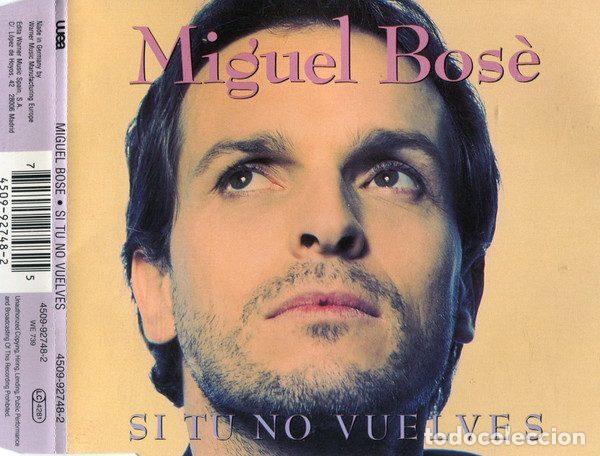 CD di Musica: Miguel Bos&eacute; &ndash; Si Tu No Vuelves (CD, WEA 4509-92748-2)