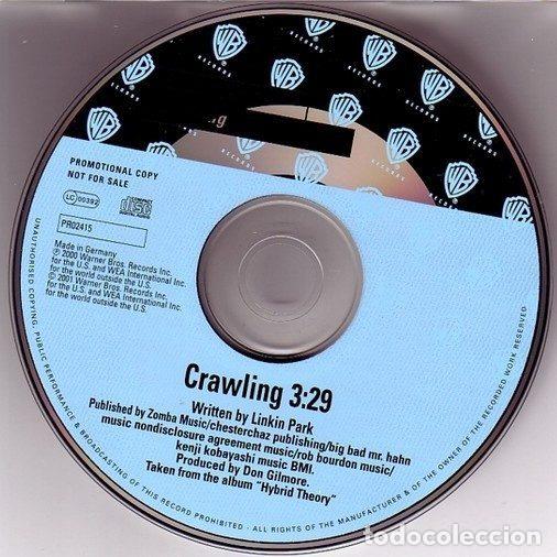 CDs de m&uacute;sica: Linkin Park &ndash; Crawling (CD, Warner Bros. Records PRO2415) - Foto 2
