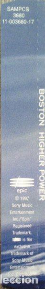 CDs de m&uacute;sica: Boston &ndash; Higher Power (CD, Epic SAMPCS3680) - Foto 3