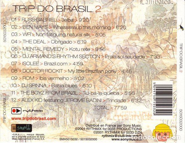CDs de m&uacute;sica: Various &ndash; Trip Do Brasil 2 (CD, RYTHMiX SMA5015032) - Foto 6