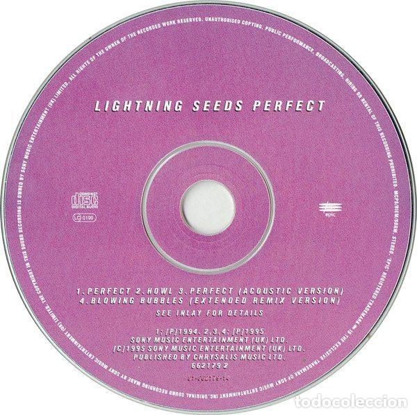 CDs de m&uacute;sica: Lightning Seeds &ndash; Perfect (CD, Epic 662179 2) - Foto 3