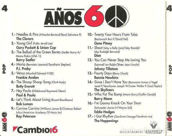CDs de m&uacute;sica: Various &ndash; Pop (CD, Cambio 16 none) - Foto 2