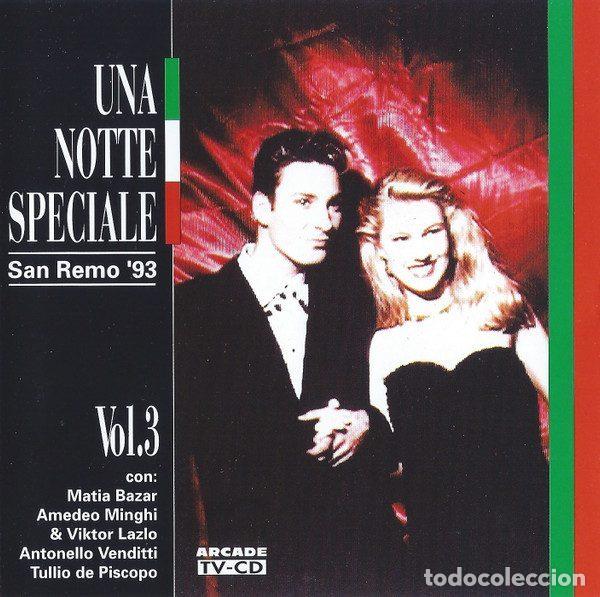 CDs de m&uacute;sica: Various &ndash; Una Notte Speciale - San Remo '93 Vol. 3 (CD, Mint Records 88 001 20)