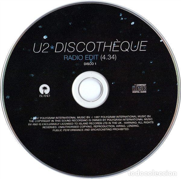 CDs de m&uacute;sica: U2 &ndash; Discoth&egrave;que (CD, Island Records DISCO 1) - Foto 3