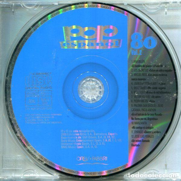 CDs de m&uacute;sica: Various &ndash; Pop Espa&ntilde;ol 80 (Vol.2) (CD, Orbis POP-11) - Foto 4