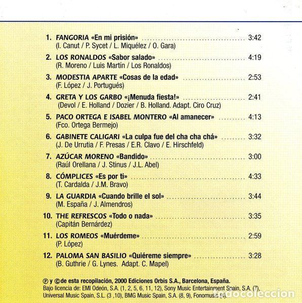CDs de m&uacute;sica: Various &ndash; Pop Espa&ntilde;ol 90 (Vol.1) (CD, Orbis POP-07) - Foto 2