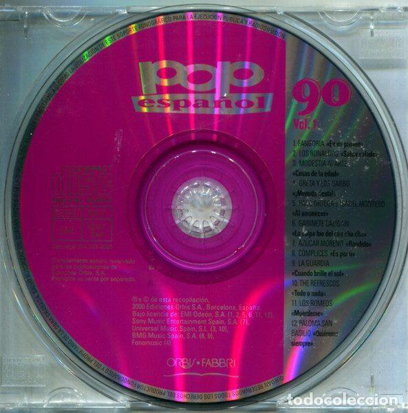 CDs de m&uacute;sica: Various &ndash; Pop Espa&ntilde;ol 90 (Vol.1) (CD, Orbis POP-07) - Foto 4