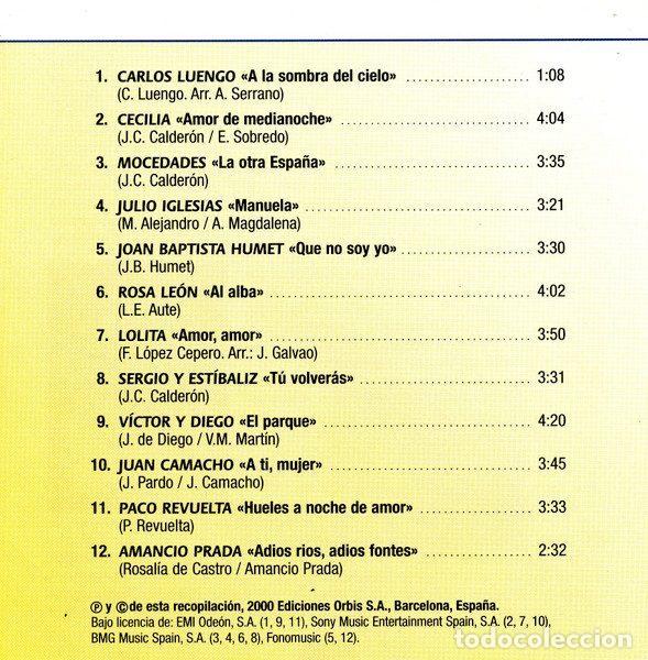 CDs de m&uacute;sica: Various &ndash; Pop Espa&ntilde;ol 75 (Vol.1) (CD, Orbis POP-09) - Foto 2
