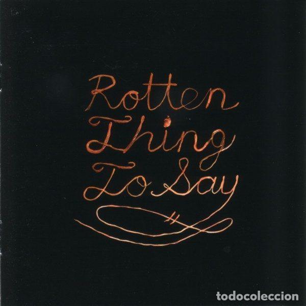 CDs de m&uacute;sica: Burning Love &ndash; Rotten Thing To Say (CD, Southern Lord LORD161)