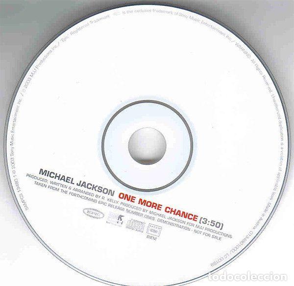 CDs de m&uacute;sica: Michael Jackson &ndash; One More Chance (CD, Epic SAMPCS 13480 1) - Foto 3