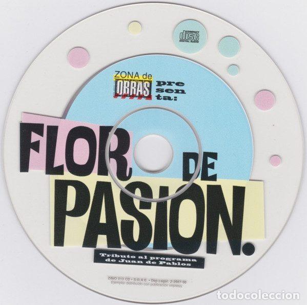 CDs de m&uacute;sica: Various &ndash; Flor De Pasi&oacute;n - Tributo Al Programa de Juan De Pablos (CD, Zona De Obras ZdeO 013)