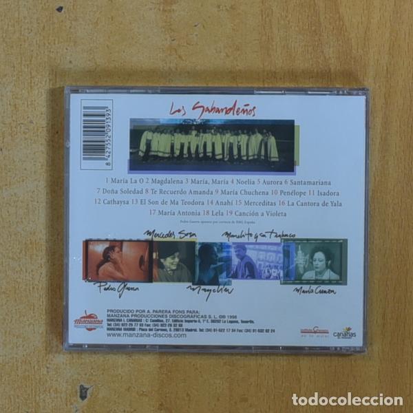 CDs de m&uacute;sica: LOS SABANDE&Ntilde;OS - 19 NOMBRES DE MUJER - CD - Foto 2