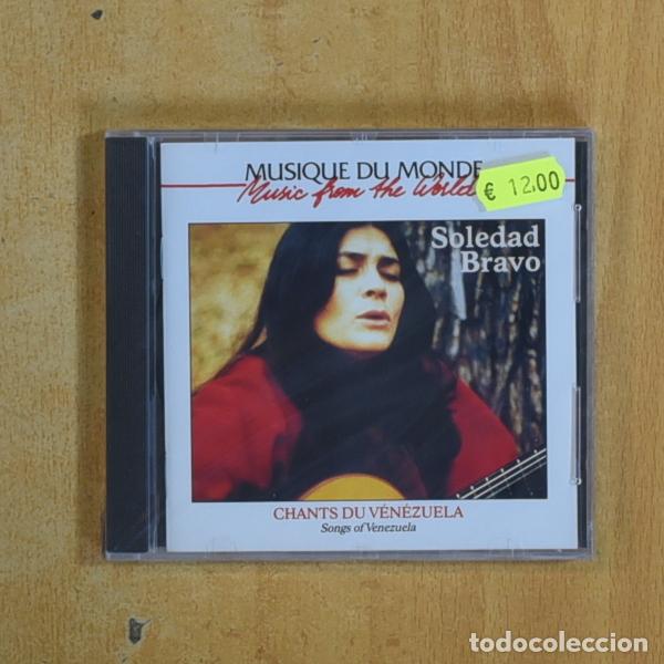 CDs de m&uacute;sica: SOLEDAD BRAVO - CHANTS DU VENEZUELA - CD - Foto 1