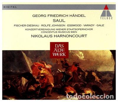 CDs de m&uacute;sica: Handel: Saul- 0745099750428