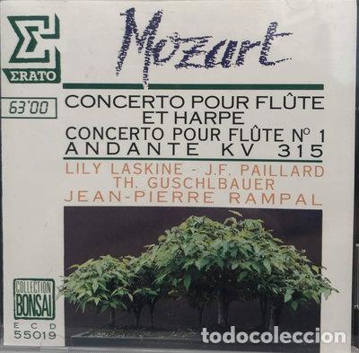 CDs de m&uacute;sica: Concerto pour Fl&ucirc;te & Harpe KV 299, Concerto pour Fl&ucirc;te N&deg;1 KV 313, Andante K...- 3269655501929