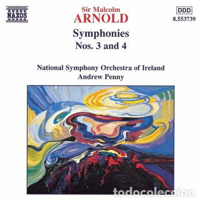 CDs de m&uacute;sica: Arnold: Symphonies Nos. 3 and 4- 0730099473927