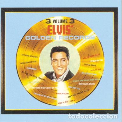 CDs de m&uacute;sica: Elvis' Golden Records, Vol. 3- 0078636746425
