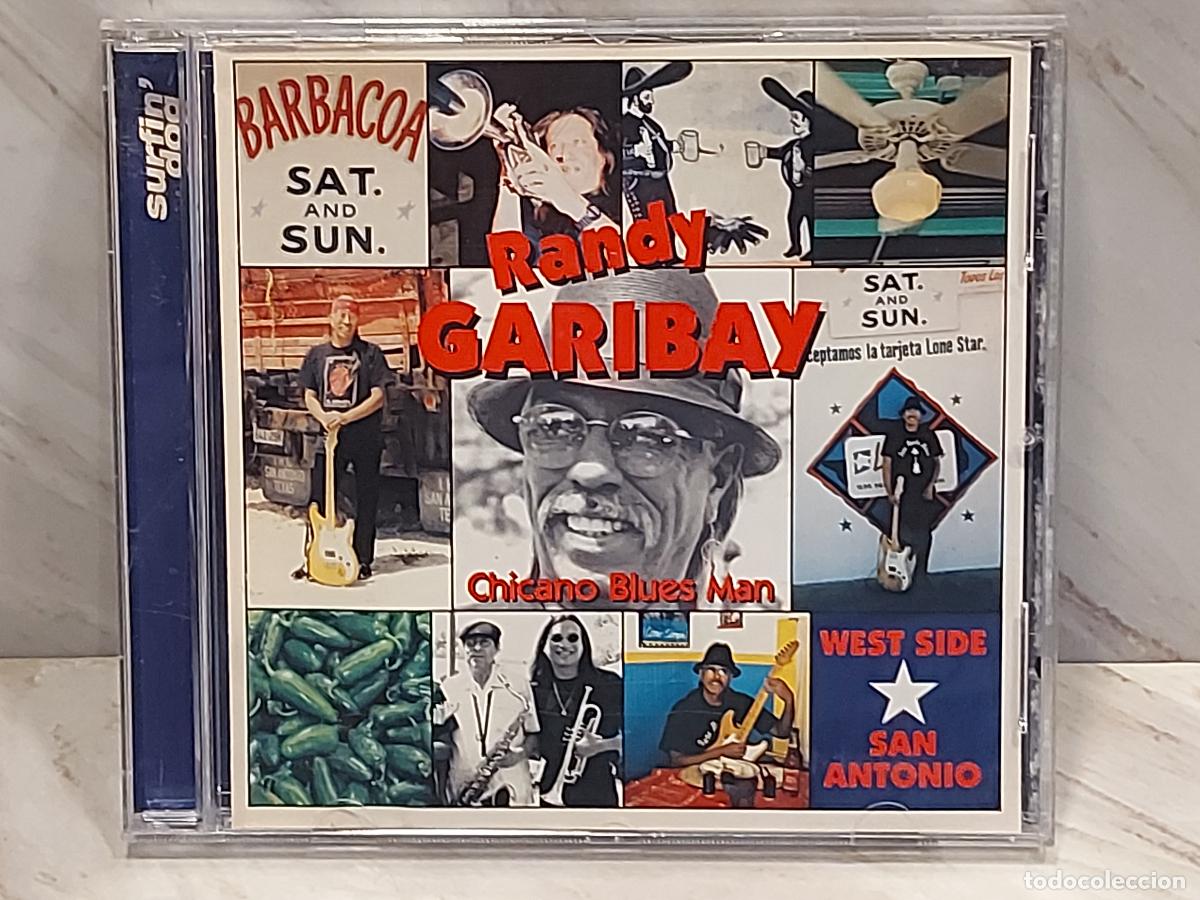 CDs de m&uacute;sica: RANDY GARIBAY | CHICANO BLUES MAN | CD | SURFIN&rsquo; DOG / MSI 2000 | TEXAS BLUES