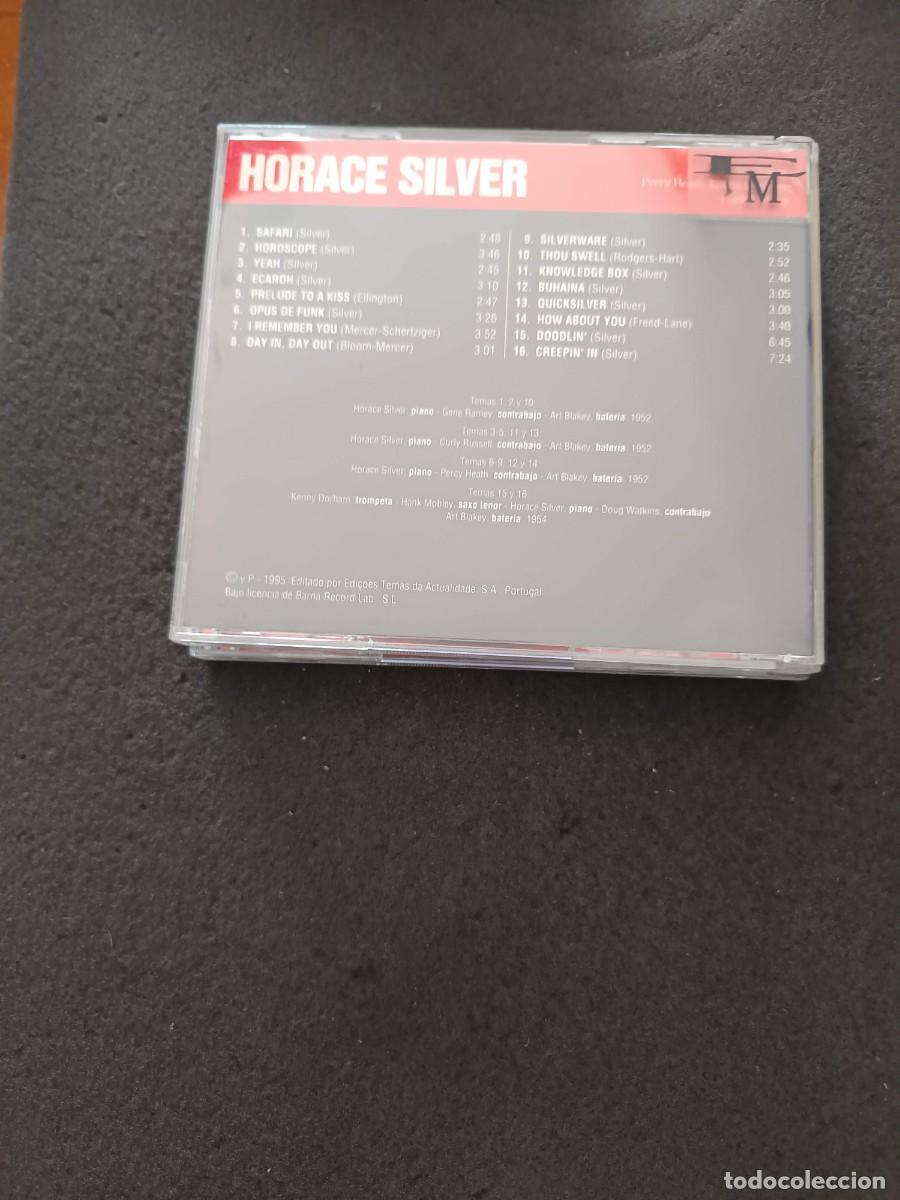 CDs de m&uacute;sica: HORACE SILVER. JAZZ & BLUES. - Foto 2