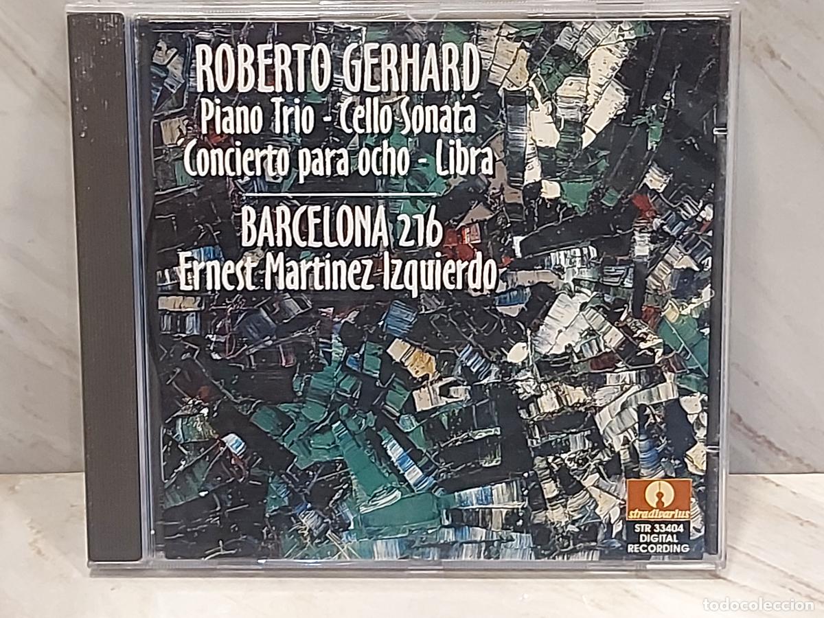 CDs de m&uacute;sica: ROBERTO GERHARD | PIANO TRIO &middot; CELLO SONATA &middot; CONCIERTO PARA OCHO &middot; LIBRA | CD STRADIVARIUS 1997