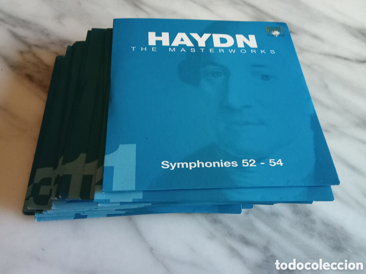 CDs de m&uacute;sica: Lote de 17 CDs Haydn The Masterworks - Card sleeve