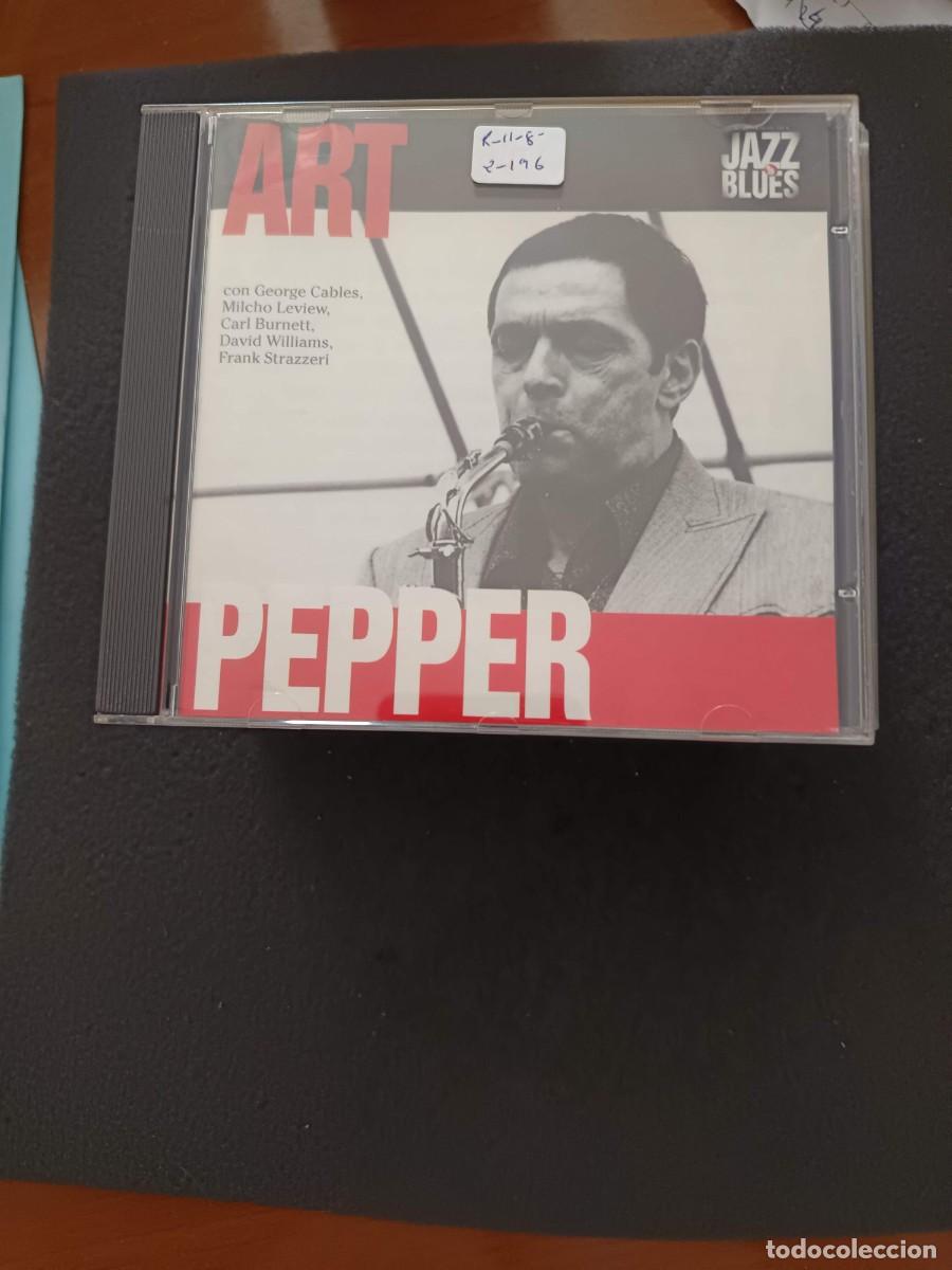 CDs de m&uacute;sica: ART PEPPER. JAZZ & BLUES.