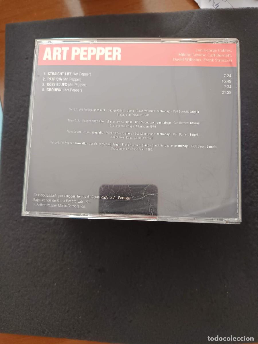 CDs de m&uacute;sica: ART PEPPER. JAZZ & BLUES. - Foto 2