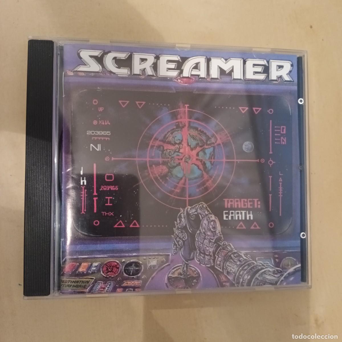 CDs de m&uacute;sica: Screamer , Target : Earth , CD No Oficial. Estado impecable. Power Metal